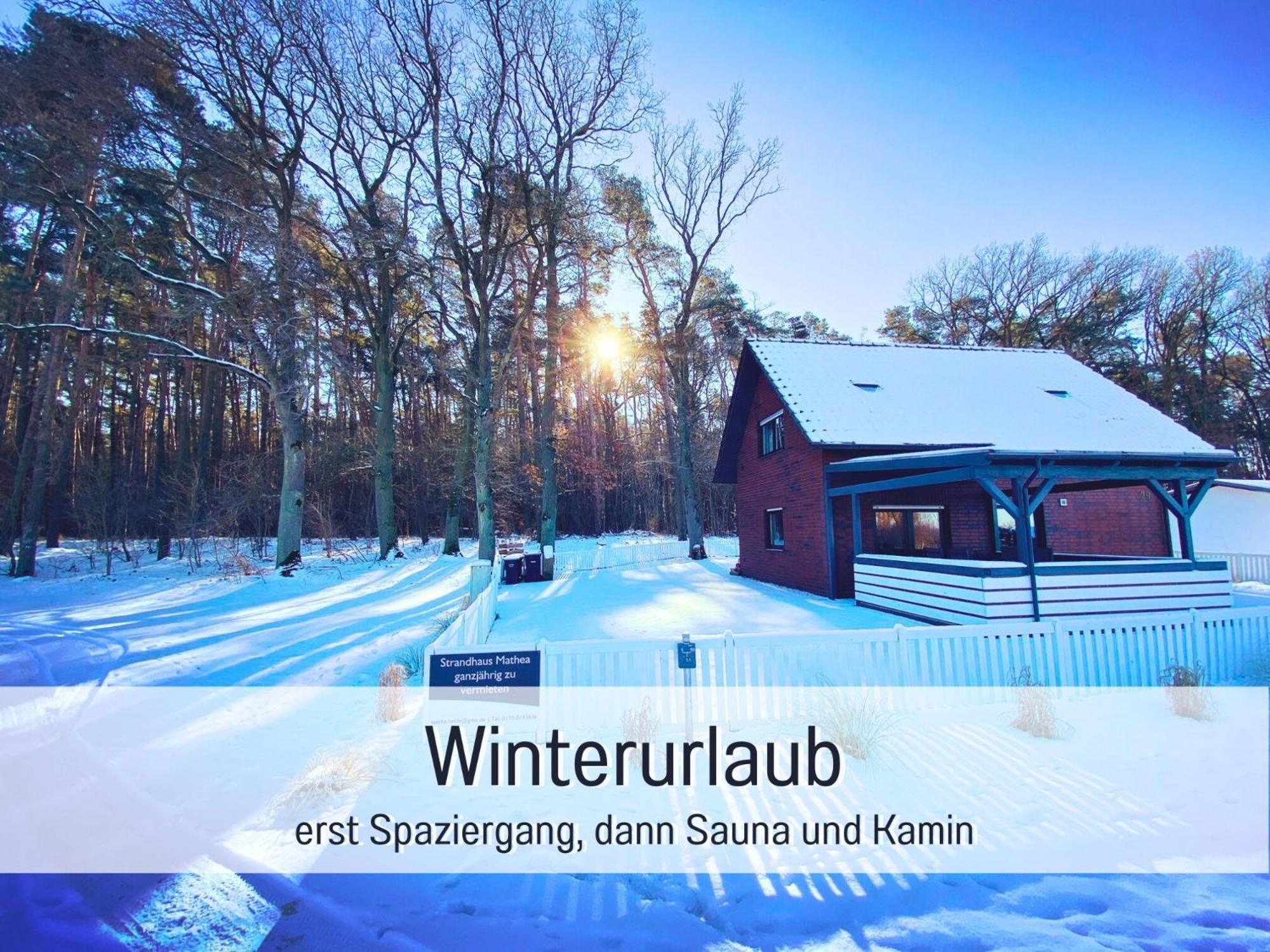 Strandhaus Mathea - Ruhige Lage Direkt Am Fleesensee - Parkplatz, Kamin, Sauna - Familienfreundlich Unter Gohren Ngoại thất bức ảnh