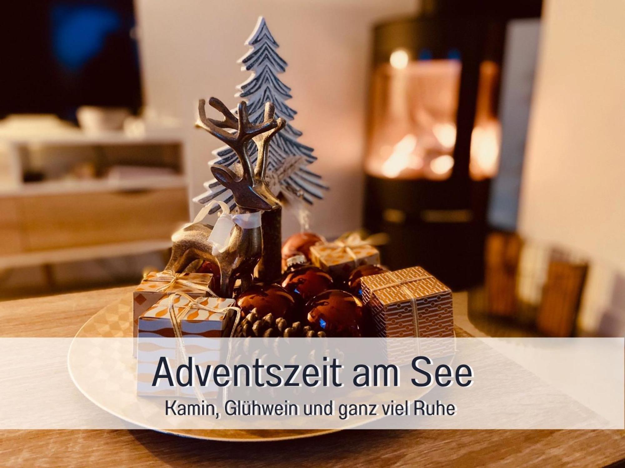 Strandhaus Mathea - Ruhige Lage Direkt Am Fleesensee - Parkplatz, Kamin, Sauna - Familienfreundlich Unter Gohren Ngoại thất bức ảnh