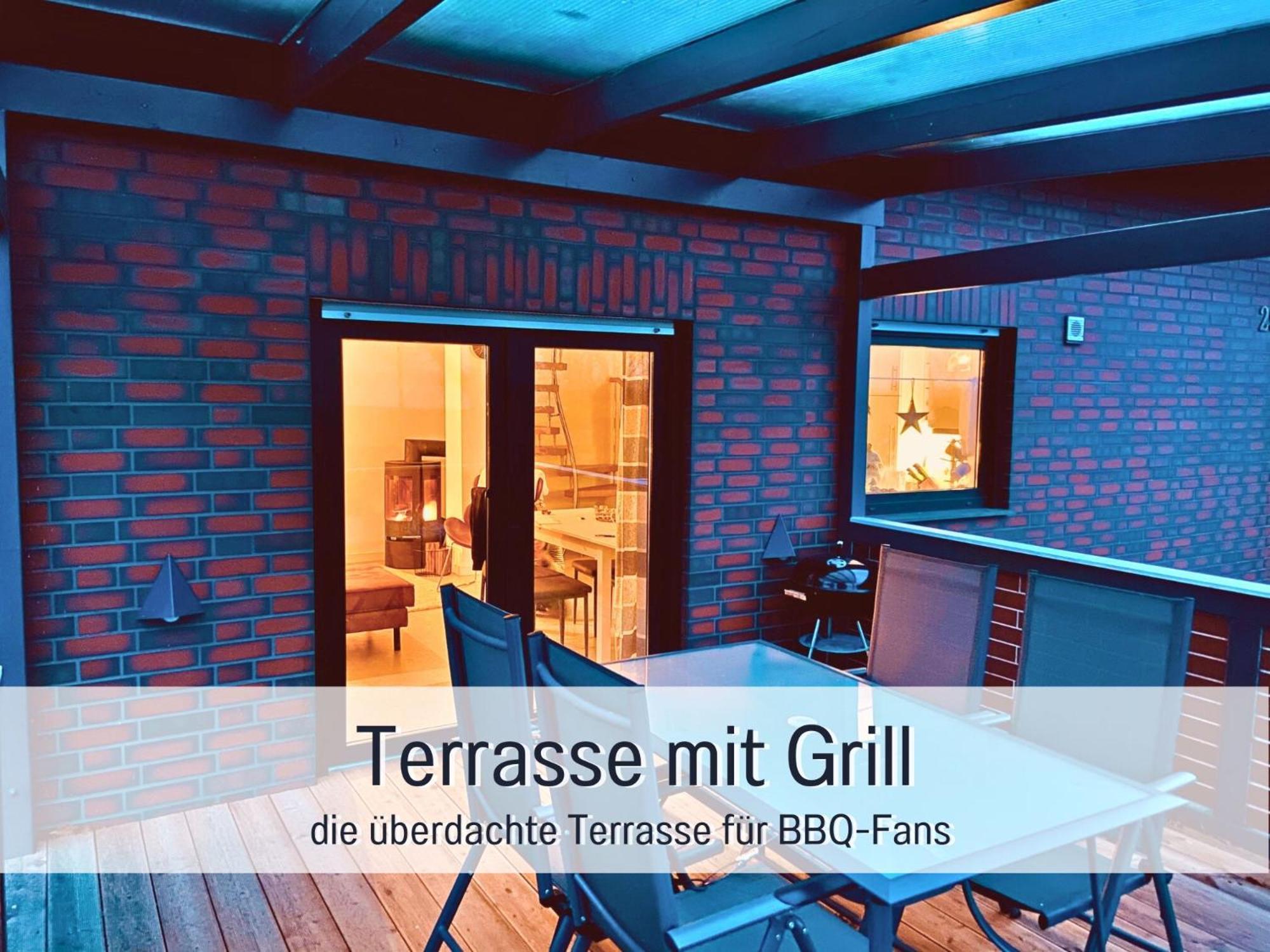 Strandhaus Mathea - Ruhige Lage Direkt Am Fleesensee - Parkplatz, Kamin, Sauna - Familienfreundlich Unter Gohren Ngoại thất bức ảnh